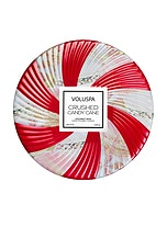 Crushed Candy Cane 3 Wick Tin Candle - thumbnail 4