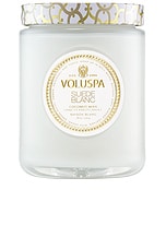 Suede Blanc Large Jar Candle - thumbnail 4