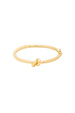 Product image of Wanderlust + Co Knot Bangle. Click to view full details