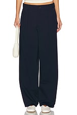 Wide Leg Pleated Trouser
