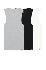 The Fitted Tank 3 Pack