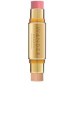 Product image of Wander Beauty Wander Beauty On-the-Glow Blush and Illuminator in Petal Pink. Click to view full details