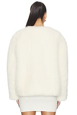 Faux Fur Belt Jacket - thumbnail 7