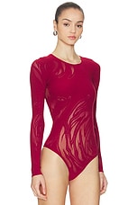 Rose Net Bodysuit - thumbnail 6