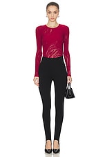 Rose Net Bodysuit - thumbnail 8