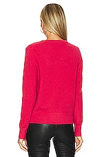 White + Warren Cashmere Sweater in Auburn Red | REVOLVE