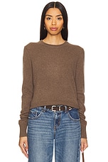 Cashmere Shrunken Crewneck