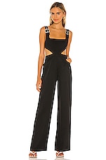 WeWoreWhat Cut Out Overall in Black | REVOLVE