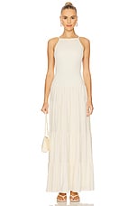 Smocked Drop Waist Maxi Dress - thumbnail 4