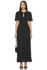 Cape Midi Dress - thumbnail 4
