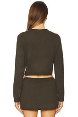 Fitted Crewneck Cardigan - thumbnail 6