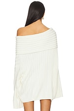 Oversized Off Shoulder Sweater - thumbnail 6