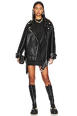 Oversized Moto Jacket