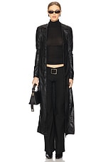 Slim Faux Leather Jacket