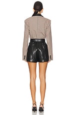 LOOK 647 DRAPED BLAZER ROMPER