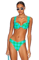 Product image of WeWoreWhat Claudia Bikini Top. Click to view full details