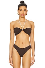 Rope Tie Halter Bikini Top