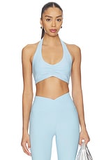 Stretch Halter Sports Bra - thumbnail 4