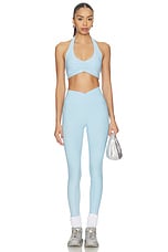 Stretch Halter Sports Bra - thumbnail 7