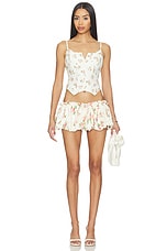 Satin Balloon Skirt - thumbnail 8