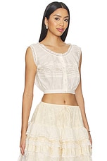 Lace Trim Button Blouse - thumbnail 5