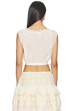 Lace Trim Button Blouse - thumbnail 6