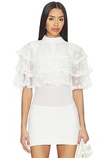 Shell Button Lace Bolero - thumbnail 4