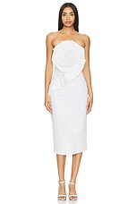 Robe Yumi Femme, Taille 12 (42), Coupe A, Fleurs Multicolores, Manches Courtes Volantées