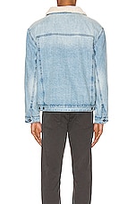 zane warm denim jacket