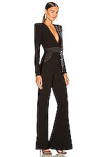 Zhivago Pheonix Jumpsuit in Black & Black | REVOLVE