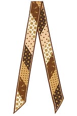 Printed Silk Ribbon Scarf - thumbnail 6