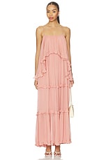 Luna Frilled Slip Dress - thumbnail 4