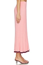 Contrast Rib Midi Skirt - thumbnail 6