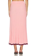 Contrast Rib Midi Skirt - thumbnail 7