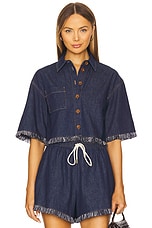 Rhiannon Fringe Denim Shirt