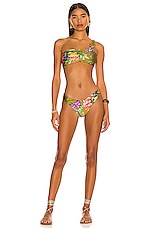 Product image of Zimmermann Tropicana Asymmetrical Bikini Set. Click to view full details