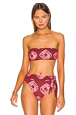 Product image of Zimmermann Separates Sculpt Bandeau Bikini Top. Click to view full details