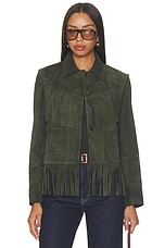 Suede Fringe Jacket - thumbnail 4