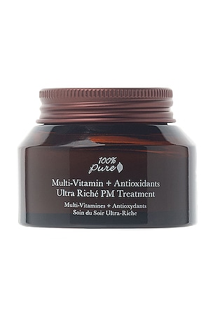Multi-Vitamin + Antioxidants Ultra Riche PM Treatment 100% Pure