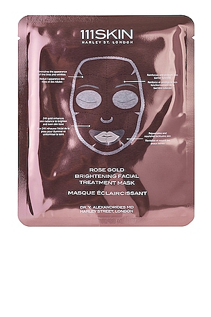 Rose Gold Brightening Facial Treatment Mask 5 Pack 111Skin