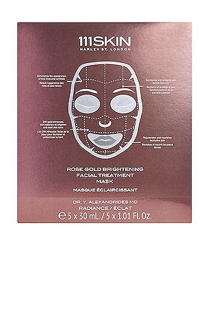 111Skin Rose Gold Brightening Facial Treatment Mask 5 Pack in Beauty: NA