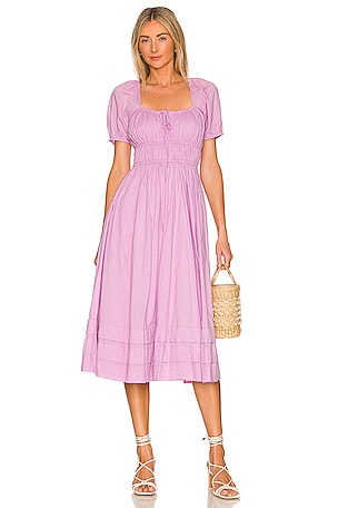 ROBE MIDI VOLANTÉE 1. STATE