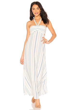 blue long sleeve midi dress Sky-Blue Backless Long Sleeve Midi Dress – trinarosh