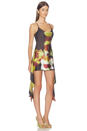 1XBLUE Orchid Mini Dress. Size L. Also