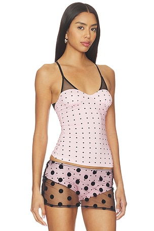 1XBLUE Nymph Tank Top in Pink. Size S. Also