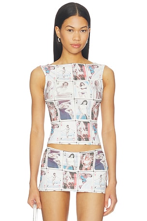 Playing Card Tank 1XBLUE