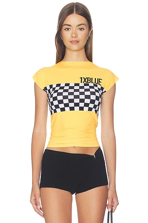 Taxi T-shirt 1XBLUE