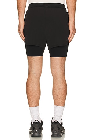 247 Hybrid Short in Black