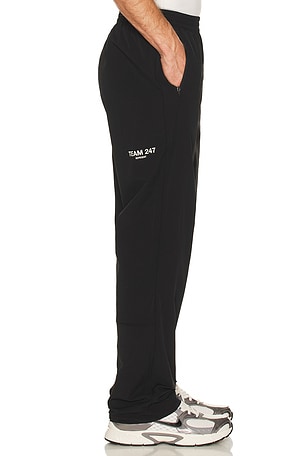 247 Team 247 Straight Leg Track Pant in Black. Size XL/1X. Also