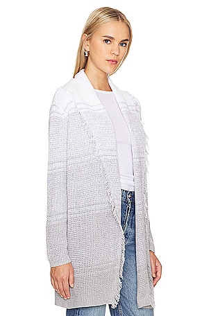 27 miles malibu Jupiter Cardigan in Light Grey